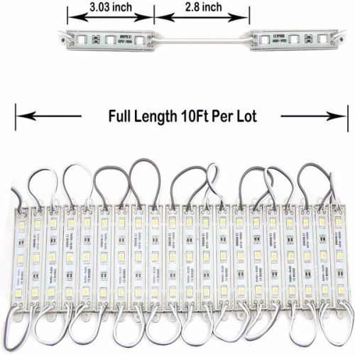 LED Waterproof Module Light, One Board With 60 Lights And 10ft White Light, Not Shipped On Weekends LED Waterproof Module Light, One Board With 60 Lights And 10ft White Light, Not Shipped On Weekends